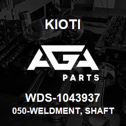 WDS-1043937 Kioti 050-WELDMENT, SHAFT X FLANGE OUTPUT | AGA Parts