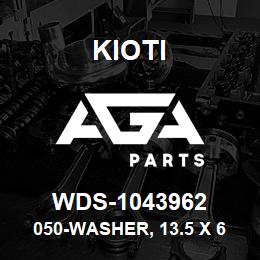 WDS-1043962 Kioti 050-WASHER, 13.5 X 60 X 6 | AGA Parts