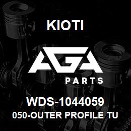 WDS-1044059 Kioti 050-OUTER PROFILE TUBE X YOKE | AGA Parts