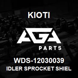 WDS-12030039 Kioti IDLER SPROCKET SHIELD | AGA Parts