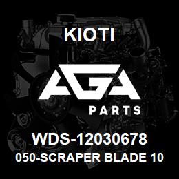 WDS-12030678 Kioti 050-SCRAPER BLADE 108 | AGA Parts