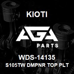 WDS-14135 Kioti S105TW DMPNR TOP PLT ASY | AGA Parts