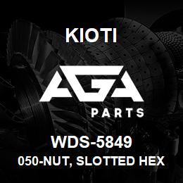WDS-5849 Kioti 050-NUT, SLOTTED HEX 3 -4 NF | AGA Parts