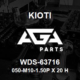 WDS-63716 Kioti 050-M10-1.50P X 20 HHCS | AGA Parts