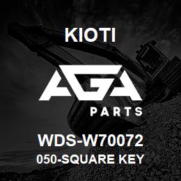 WDS-W70072 Kioti 050-SQUARE KEY | AGA Parts
