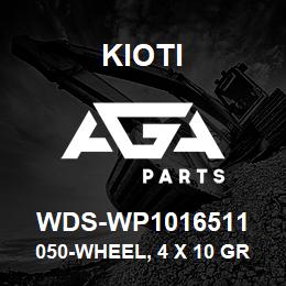 WDS-WP1016511 Kioti 050-WHEEL, 4 X 10 GRAY W -BEARING X SLEEVE | AGA Parts