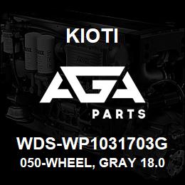 WDS-WP1031703G Kioti 050-WHEEL, GRAY 18.00 X 9.50 X 8 | AGA Parts