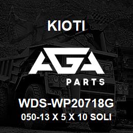 WDS-WP20718G Kioti 050-13 X 5 X 10 SOLID TIRE, GRAY | AGA Parts