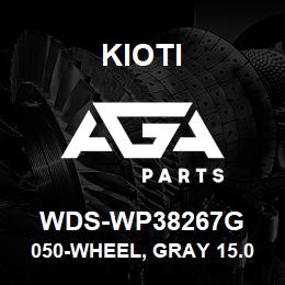 WDS-WP38267G Kioti 050-WHEEL, GRAY 15.00 X 6.00 X 6 | AGA Parts