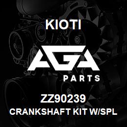 ZZ90239 Kioti CRANKSHAFT KIT W/SPLINED V | AGA Parts