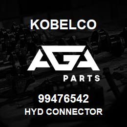 99476542 Kobelco HYD CONNECTOR | AGA Parts