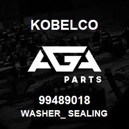 99489018 Kobelco WASHER_ SEALING | AGA Parts