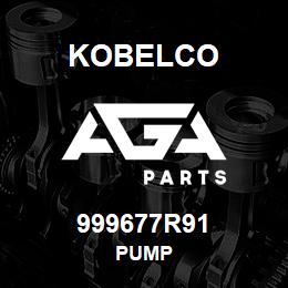 999677R91 Kobelco PUMP | AGA Parts