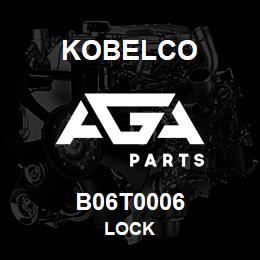 B06T0006 Kobelco LOCK | AGA Parts