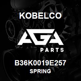 B36K0019E257 Kobelco SPRING | AGA Parts