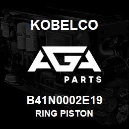 B41N0002E19 Kobelco RING PISTON | AGA Parts
