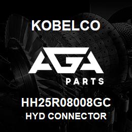 HH25R08008GC Kobelco HYD CONNECTOR | AGA Parts