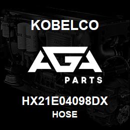 HX21E04098DX Kobelco HOSE | AGA Parts