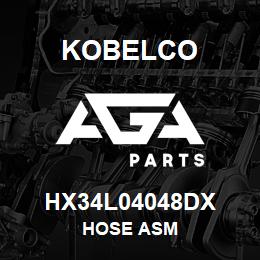 HX34L04048DX Kobelco HOSE ASM | AGA Parts
