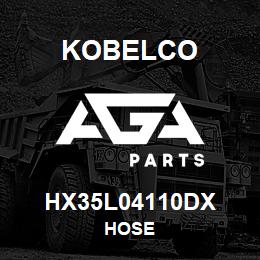 HX35L04110DX Kobelco HOSE | AGA Parts