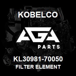 KL30981-70050 Kobelco FILTER ELEMENT | AGA Parts