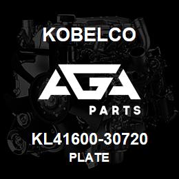 KL41600-30720 Kobelco PLATE | AGA Parts