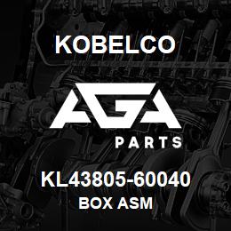 KL43805-60040 Kobelco BOX ASM | AGA Parts
