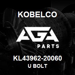 KL43962-20060 Kobelco U BOLT | AGA Parts