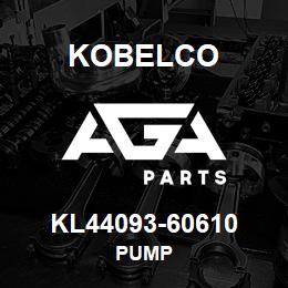 KL44093-60610 Kobelco PUMP | AGA Parts