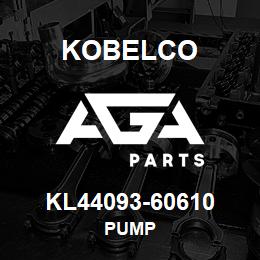 KL44093-60610 Kobelco PUMP | AGA Parts