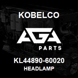 KL44890-60020 Kobelco HEADLAMP | AGA Parts