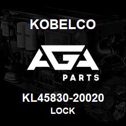 KL45830-20020 Kobelco LOCK | AGA Parts