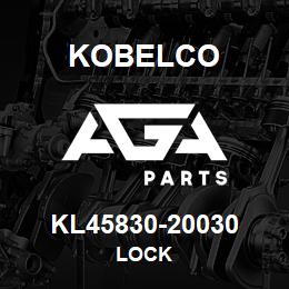 KL45830-20030 Kobelco LOCK | AGA Parts