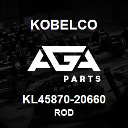 KL45870-20660 Kobelco ROD | AGA Parts
