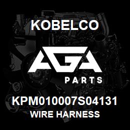 KPM010007S04131 Kobelco WIRE HARNESS | AGA Parts