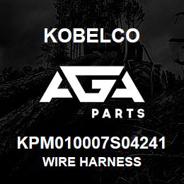 KPM010007S04241 Kobelco WIRE HARNESS | AGA Parts