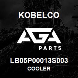 LB05P00013S003 Kobelco COOLER | AGA Parts