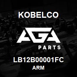 LB12B00001FC Kobelco ARM | AGA Parts