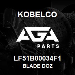 LF51B00034F1 Kobelco BLADE DOZ | AGA Parts