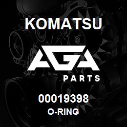 00019398 Komatsu O-RING | AGA Parts