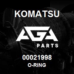 00021998 Komatsu O-RING | AGA Parts