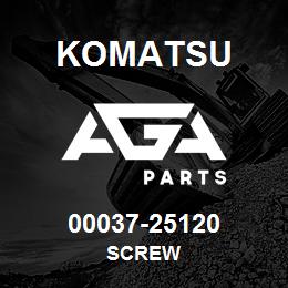 00037-25120 Komatsu SCREW | AGA Parts