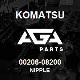 00206-08200 Komatsu NIPPLE | AGA Parts