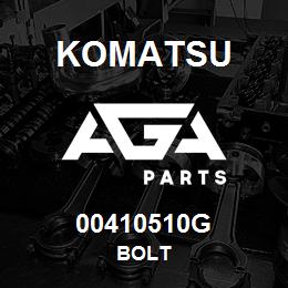 00410510G Komatsu BOLT | AGA Parts