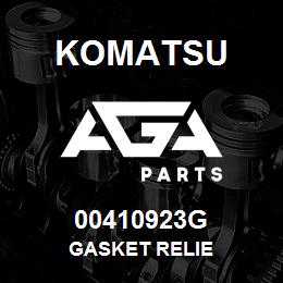 00410923G Komatsu GASKET RELIE | AGA Parts