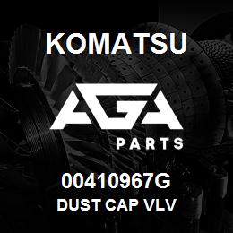 00410967G Komatsu DUST CAP VLV | AGA Parts