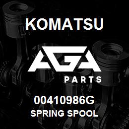 00410986G Komatsu SPRING SPOOL | AGA Parts