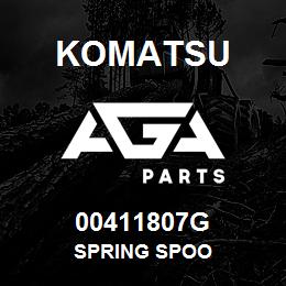 00411807G Komatsu SPRING SPOO | AGA Parts