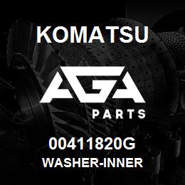 00411820G Komatsu WASHER-INNER | AGA Parts