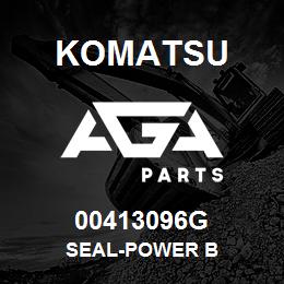 00413096G Komatsu SEAL-POWER B | AGA Parts